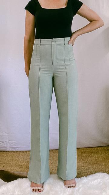 Laurel Cotton/Linen Wide-Leg Gaucho Pants