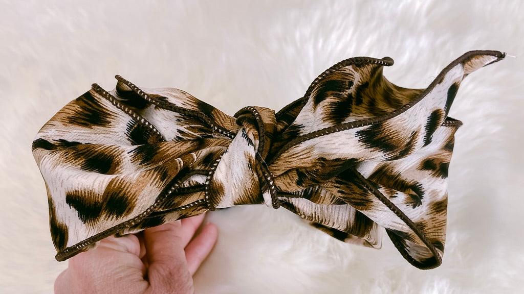 Bow Animal Printed Headband by www.thehouseofblondie.com